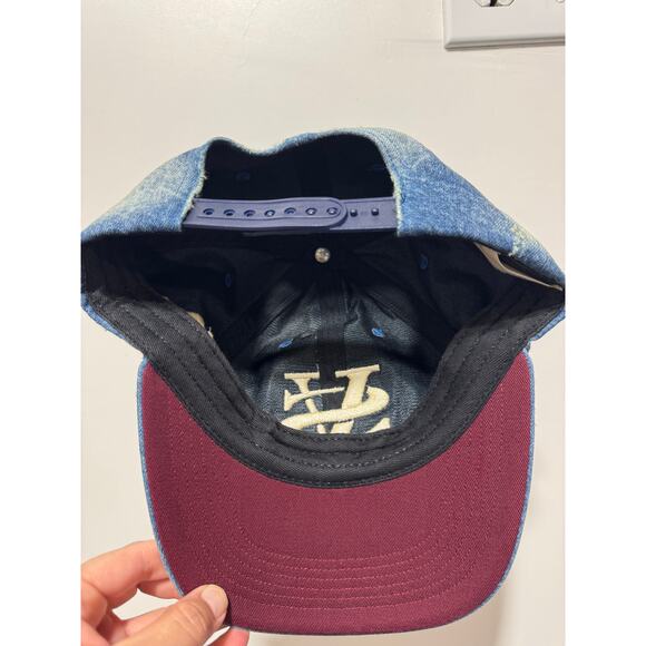 Vintage Souls VS Women’s Baseball Hat in Distressed Rinse Denim Wash main image 6